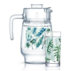 Luminark-sarja kylmille juomille Tropical Foliage, 7-osainen hinta ja tiedot | Luminarc Koti ja keittiö | hobbyhall.fi