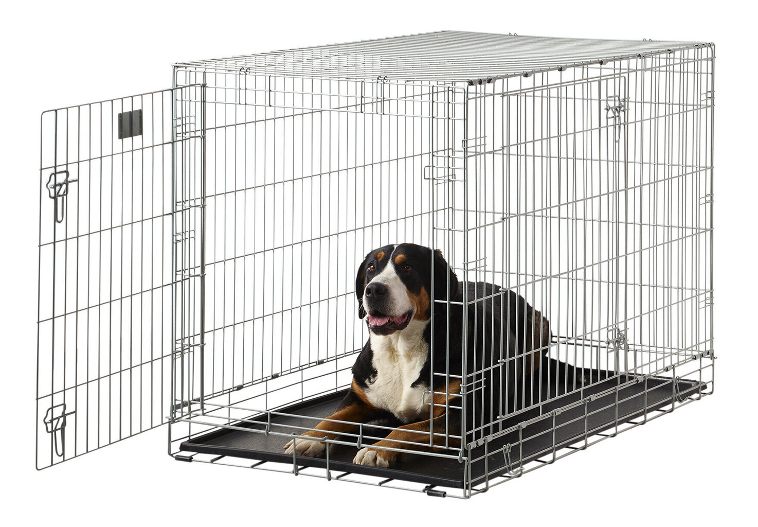 Savic metallinen koiranhäkki Dog Residence XXL, 118x76x82 cm. hinta ja tiedot | Kuljetushäkit ja kuljetuslaatikot | hobbyhall.fi