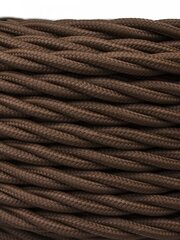 Instaliacinis tekstilinis kabelis Electraline 4347220, 20 m hinta ja tiedot | Tekstiilijohdot ja sähköliittimet | hobbyhall.fi