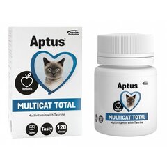 Aptus ravintolisä kissoille Multicat Yhteensä, 120 tablettia. hinta ja tiedot | Aptus Kissat | hobbyhall.fi