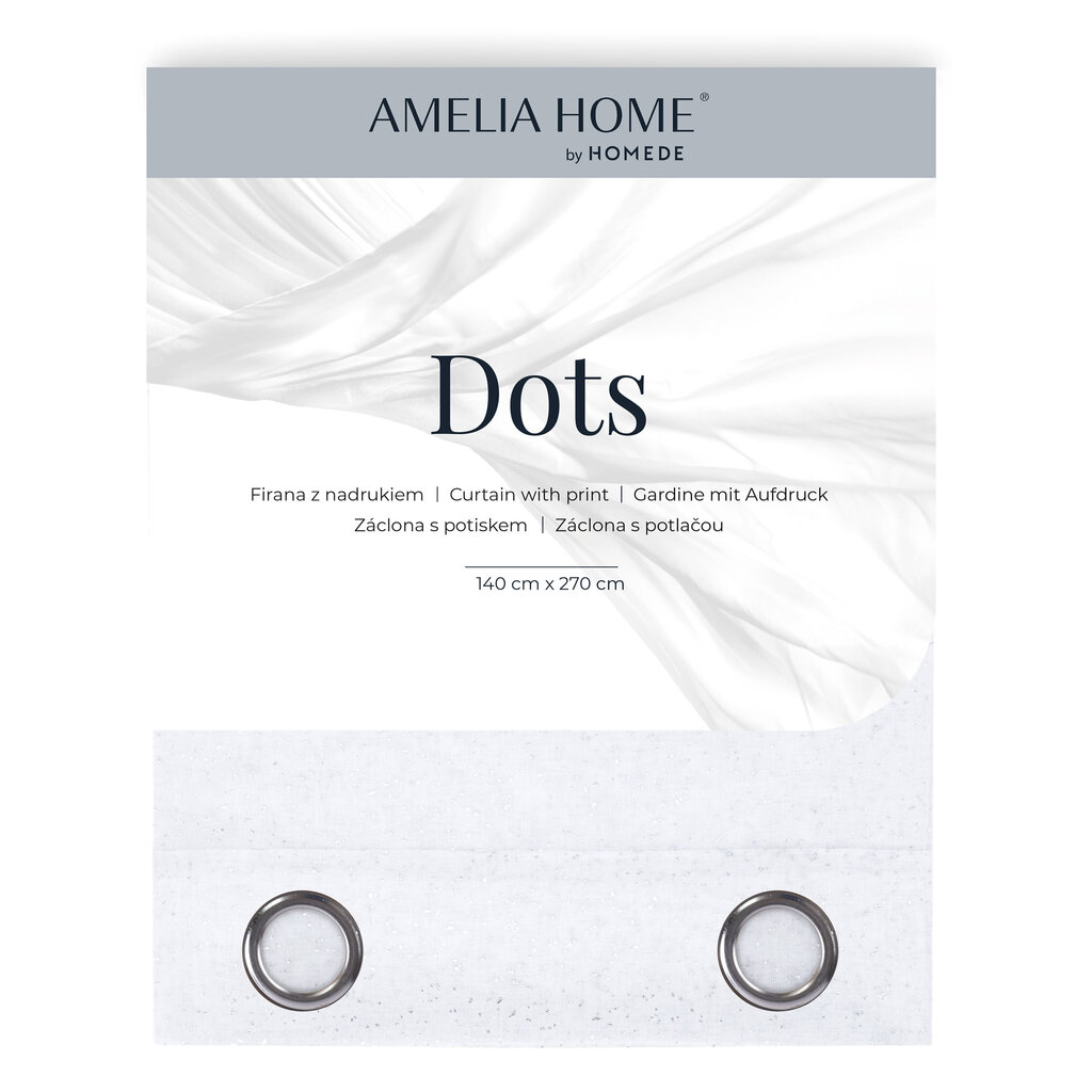 AmeliaHome verho Dots hinta ja tiedot | Verhot | hobbyhall.fi