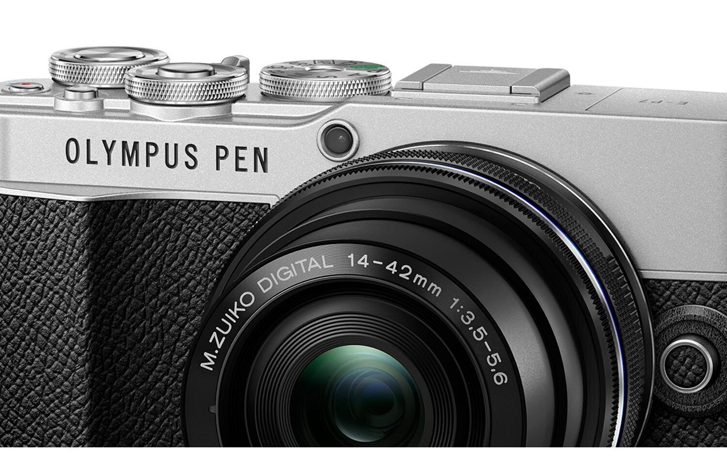 Olympus PEN E-P7 + ED 14-42mm EZ PANCAKE hopea, hinta ja tiedot | Kamerat | hobbyhall.fi