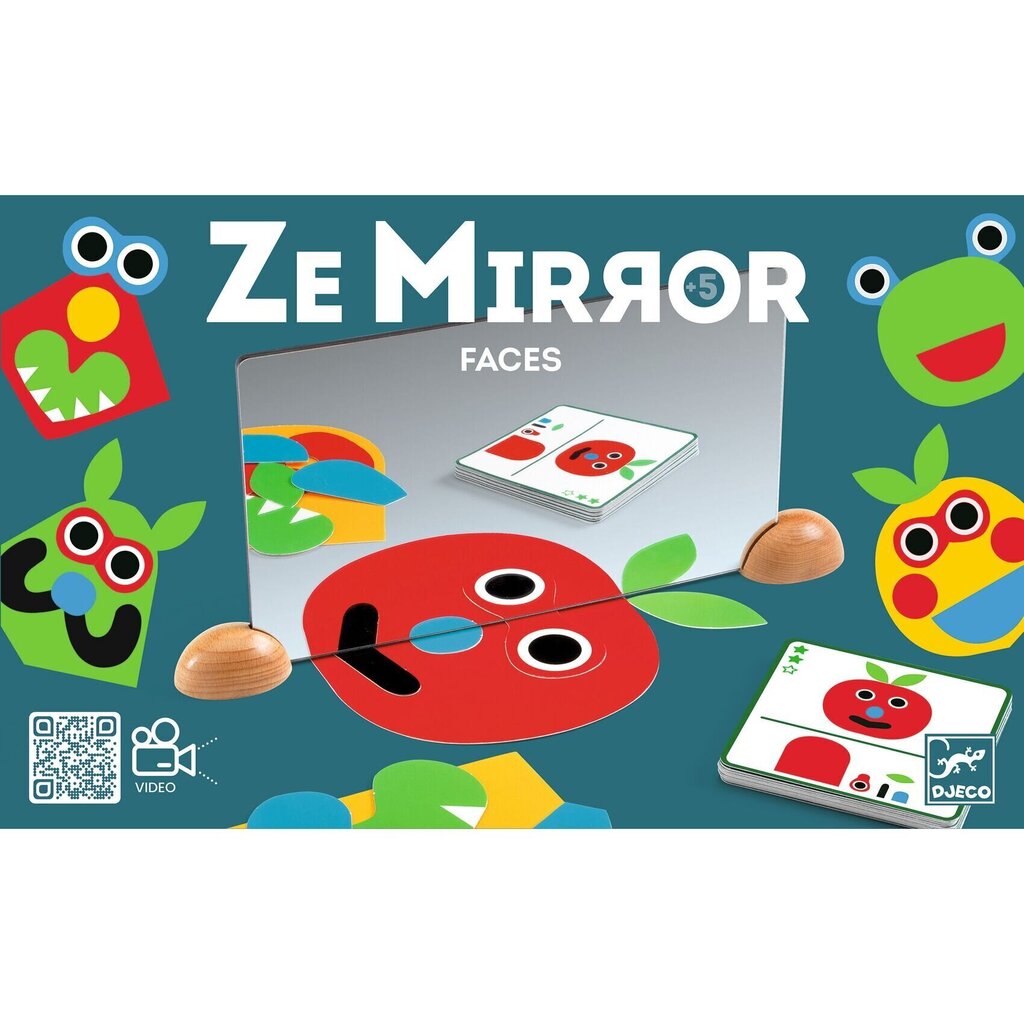 Ze Mirror - Peili - Kasvot, DJECO DJ06482 hinta ja tiedot | Kehittävät lelut | hobbyhall.fi