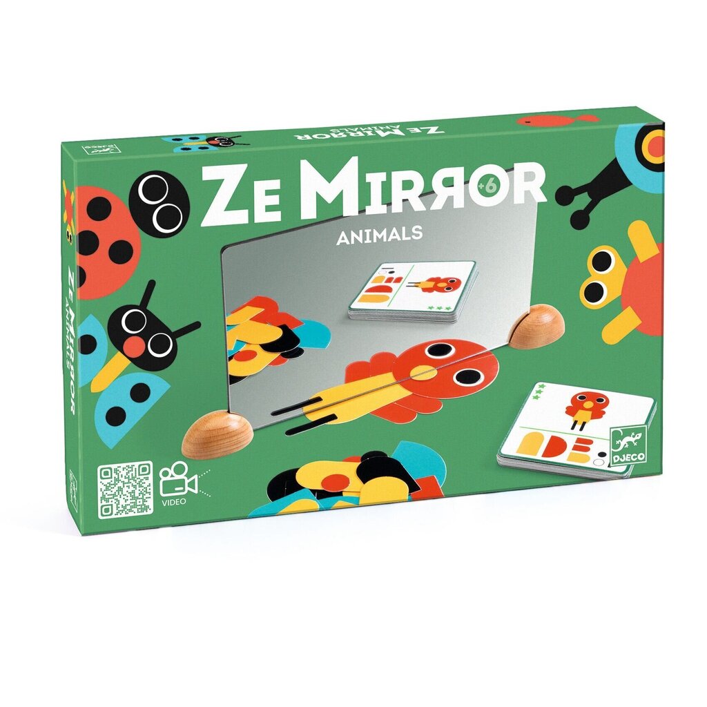 Ze Mirror - Peili - Eläimet, DJECO DJ06483 hinta ja tiedot | Kehittävät lelut | hobbyhall.fi