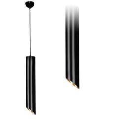 Kattovalaisin Needle, Black/Gold, 20 cm hinta ja tiedot | Riippuvalaisimet | hobbyhall.fi