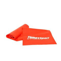 Vastuskuminauha Tomaz Sport Medium 200x15x0,2cm Punainen 6 7lbs hinta ja tiedot | Vastuskuminauhat | hobbyhall.fi