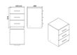 Kalune Design VO12, ruskea/musta huonekalusarja hinta ja tiedot | Tietokonepöydät ja työpöydät | hobbyhall.fi