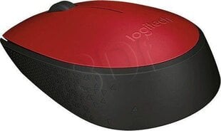 Logitech - M171 910-004641, punainen hinta ja tiedot | Hiiret | hobbyhall.fi