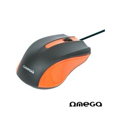 Omega hiiri OM-05O, oranssi hinta ja tiedot | Omega Tietokoneen lisälaitteet | hobbyhall.fi