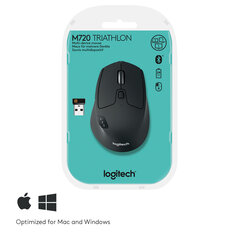 Logitech M720, musta hinta ja tiedot | Hiiret | hobbyhall.fi