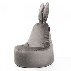 Säkkituoli Qubo ™ Daddy Rabbit, verhoilukangas, harmaa hinta ja tiedot | Säkkituolit, rahit ja penkit | hobbyhall.fi
