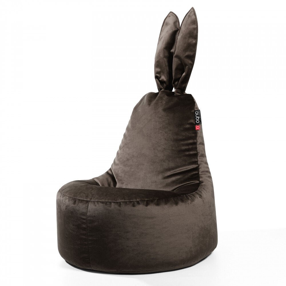 Säkkituoli Qubo ™ Daddy Rabbit, verhoilukangas, ruskea hinta ja tiedot | Säkkituolit, rahit ja penkit | hobbyhall.fi