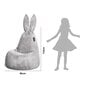 Säkkituoli Qubo ™ Daddy Rabbit, verhoilukangas, vaaleansininen hinta ja tiedot | Säkkituolit, rahit ja penkit | hobbyhall.fi