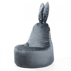 Säkkituoli Qubo ™ Baby Rabbit, verhoilukangas, tummanharmaa hinta ja tiedot | Säkkituolit, rahit ja penkit | hobbyhall.fi