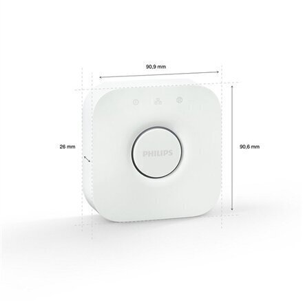 Langaton ohjain Philips Hue Bridge, hinta ja tiedot | Turvajärjestelmien ohjaimet | hobbyhall.fi