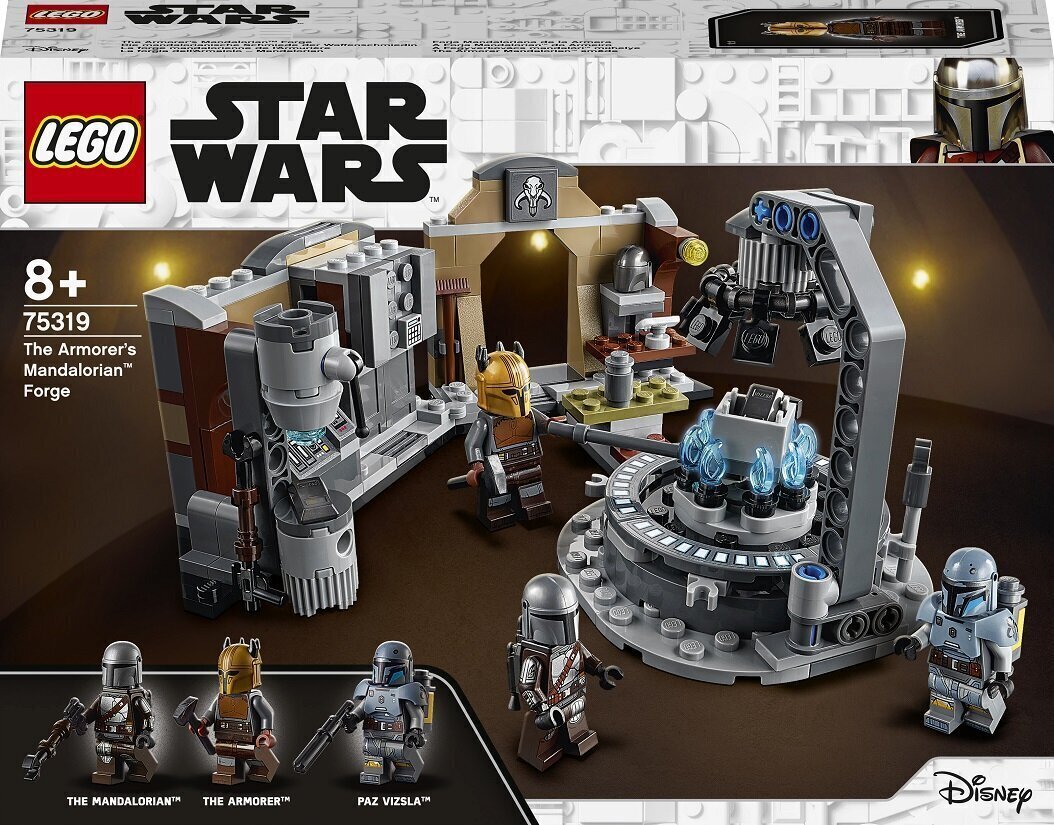 75319 LEGO® Star Wars ™ Mandalorian Armorer Mandalore ™ sepän paja hinta ja tiedot | LEGOT ja rakennuslelut | hobbyhall.fi