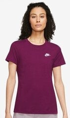 Nike n T-paita NSW CLUB TEE, tummanvioletti hinta ja tiedot | Naisten T-paidat | hobbyhall.fi