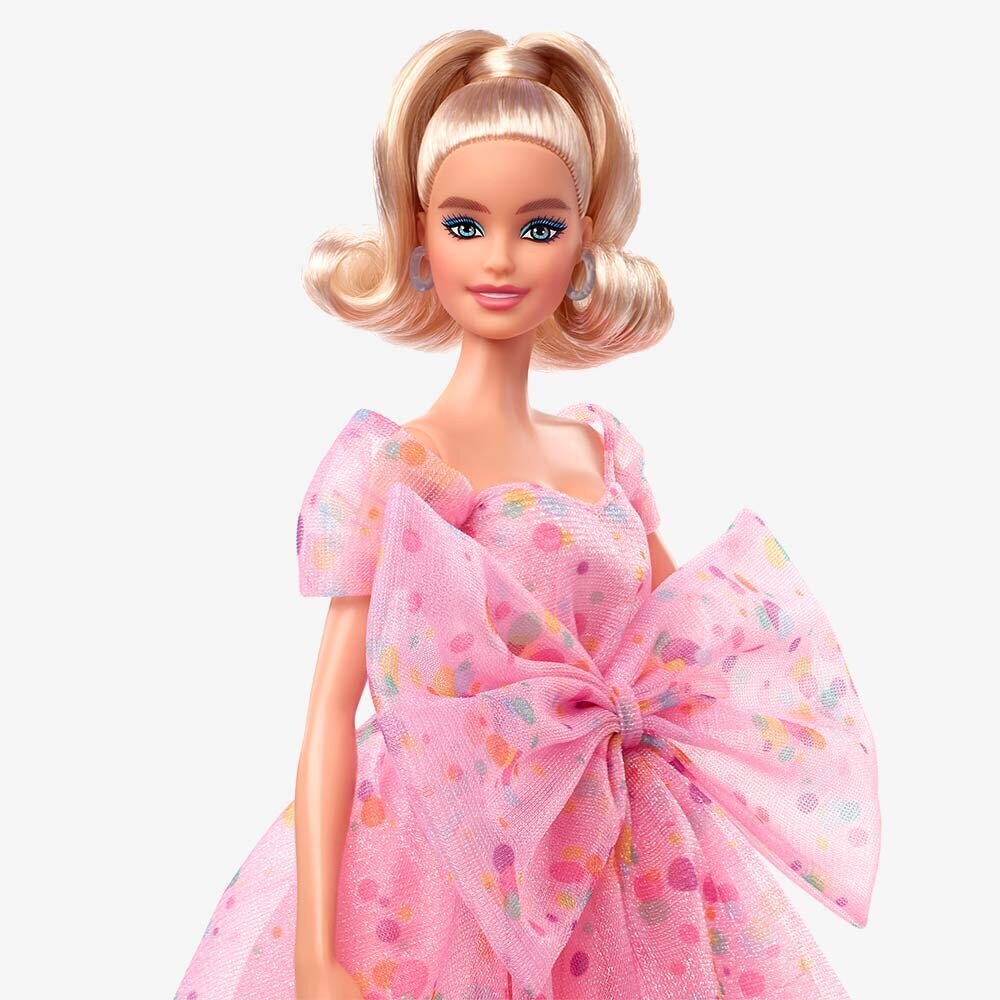 Barbie keräilynukke tyylikkäässä mekossa, HCB89 hinta ja tiedot | Tyttöjen lelut | hobbyhall.fi
