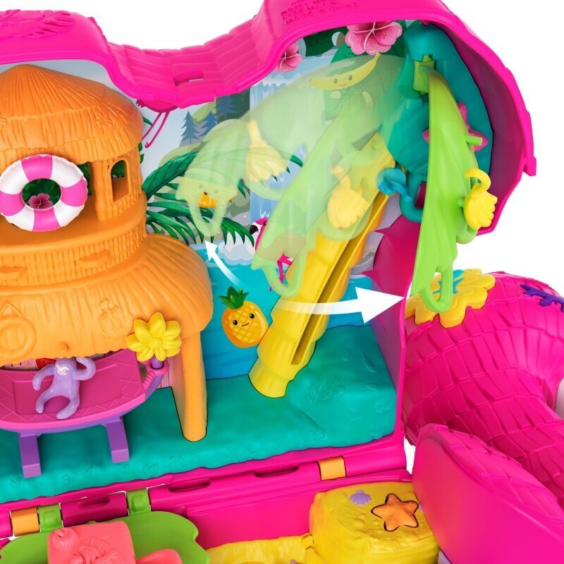 Flamingo Entertainment Kit Polly Pocket, HGC41 hinta ja tiedot | Tyttöjen lelut | hobbyhall.fi