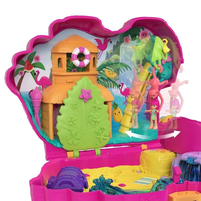 Flamingo Entertainment Kit Polly Pocket, HGC41 hinta ja tiedot | Tyttöjen lelut | hobbyhall.fi