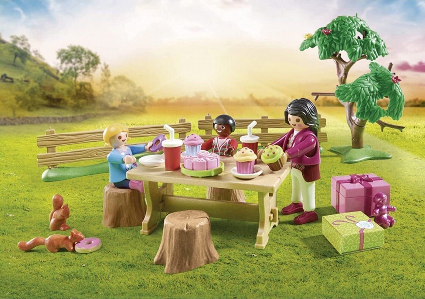 70997 PLAYMOBIL® Country, Lasten syntymäpäiväjuhlat ponitilalla hinta ja tiedot | LEGOT ja rakennuslelut | hobbyhall.fi