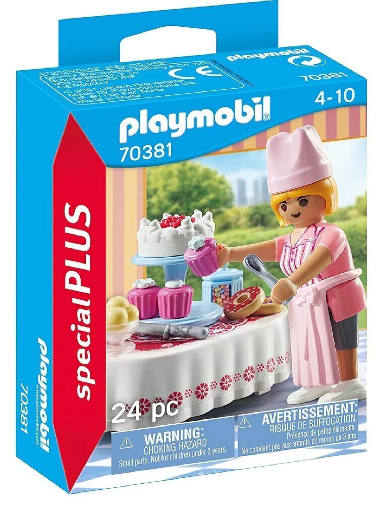 70381 PLAYMOBIL®, konditori ja tarvikkeet. hinta ja tiedot | LEGOT ja rakennuslelut | hobbyhall.fi