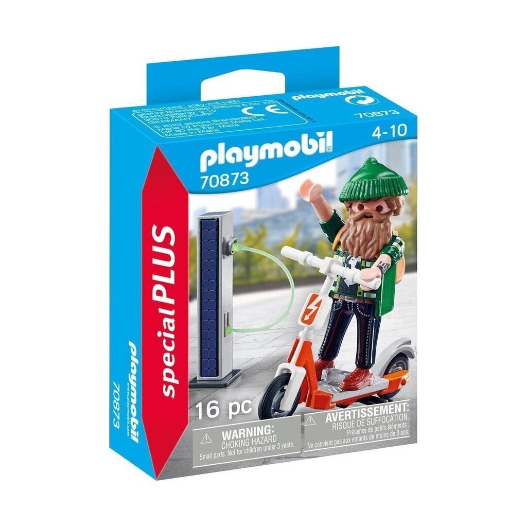 70873 PLAYMOBIL, Mies sähkö skootteri. hinta ja tiedot | LEGOT ja rakennuslelut | hobbyhall.fi