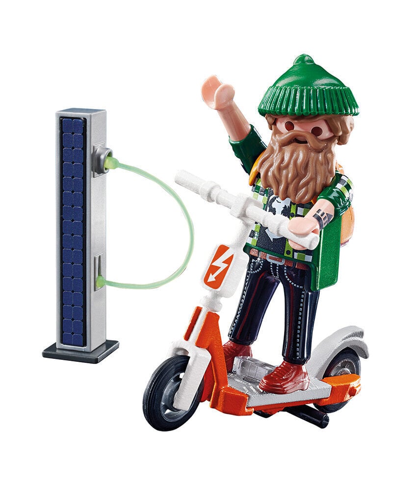 70873 PLAYMOBIL, Mies sähkö skootteri. hinta ja tiedot | LEGOT ja rakennuslelut | hobbyhall.fi