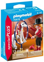 70874 PLAYMOBIL, Hevosten kouluttaja hinta ja tiedot | LEGOT ja rakennuslelut | hobbyhall.fi