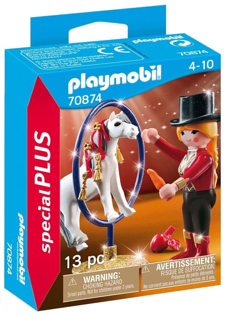 70874 PLAYMOBIL, Hevosten kouluttaja hinta ja tiedot | LEGOT ja rakennuslelut | hobbyhall.fi