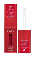 Huulipuna Gabriella Salvete Winter Time Matt Lips 01 Candy Cane, 4,5 ml. hinta ja tiedot | Huulipunat, huulikiillot ja huulirasvat | hobbyhall.fi