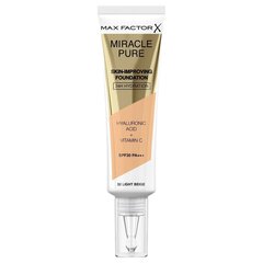 .Meikkivoide Max Factor Miracle Pure Skin-Improving 50 Natural Rose, 30 ml hinta ja tiedot | Meikkivoiteet ja puuterit | hobbyhall.fi