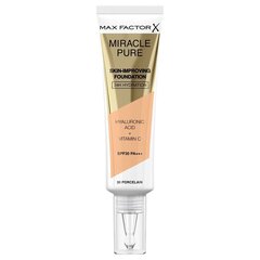 .Meikkivoide Max Factor Miracle Pure Skin-Improving Foundation 30 Posliini, 30 ml hinta ja tiedot | Max Factor Hajuvedet ja kosmetiikka | hobbyhall.fi
