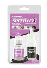.Visbella Speedy-Fix liimasetti: täyte ja liima 10ml + 10ml (valkoinen) hinta ja tiedot | Autokemikaalit | hobbyhall.fi
