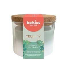 Bolsius tuoksukynttilä kannella True Joy, 6.6x8.3 cm, kasvien tuoreus. hinta ja tiedot | Kynttilät ja kynttilänjalat | hobbyhall.fi