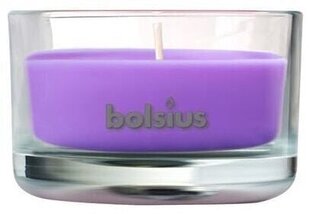 Bolsius-tuoksukynttilä True Scents, 5x8 cm, laventeli. hinta ja tiedot | Kynttilät ja kynttilänjalat | hobbyhall.fi