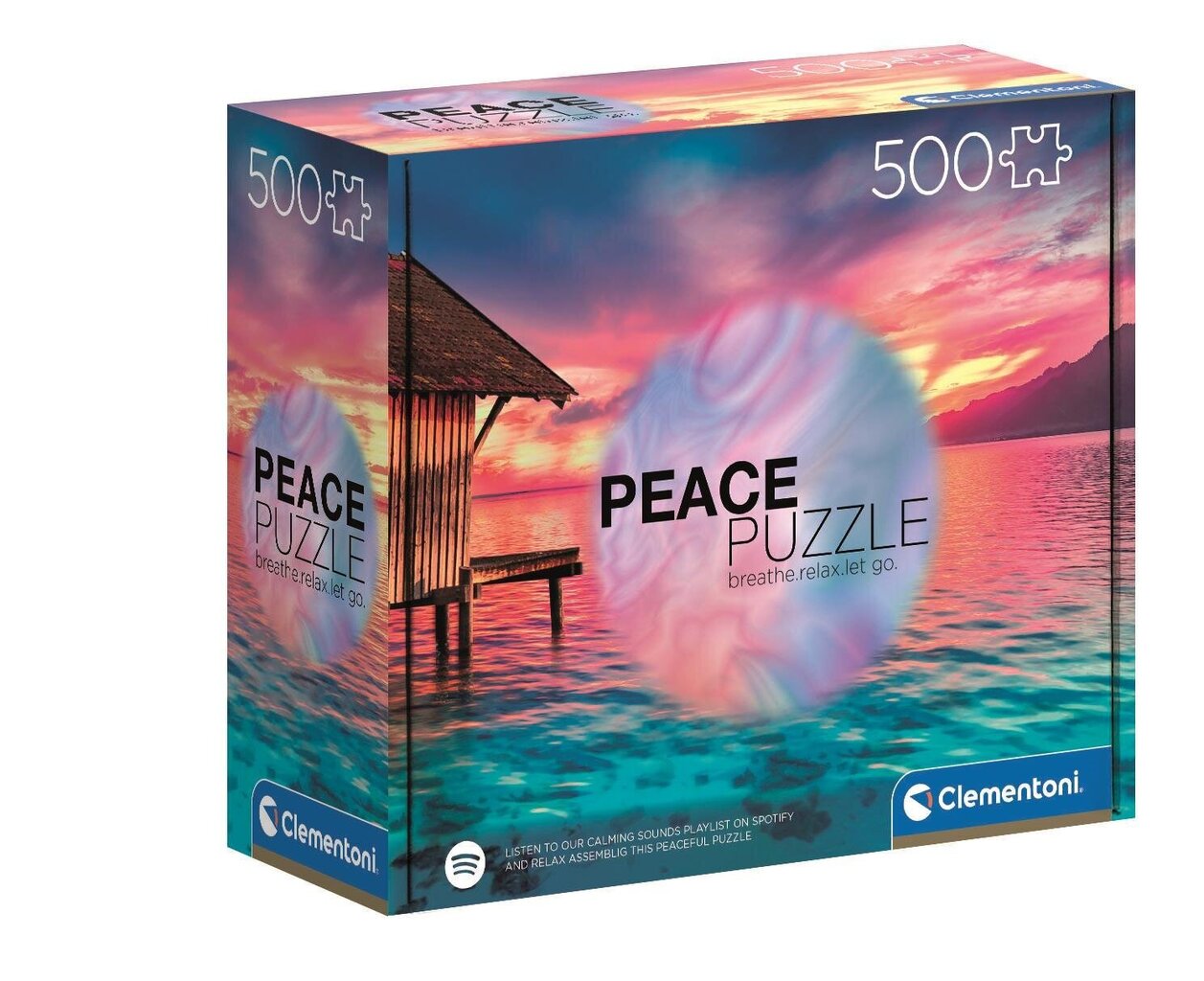 Palapeli Clementon Peace, klo 500, hinta ja tiedot | Palapelit | hobbyhall.fi