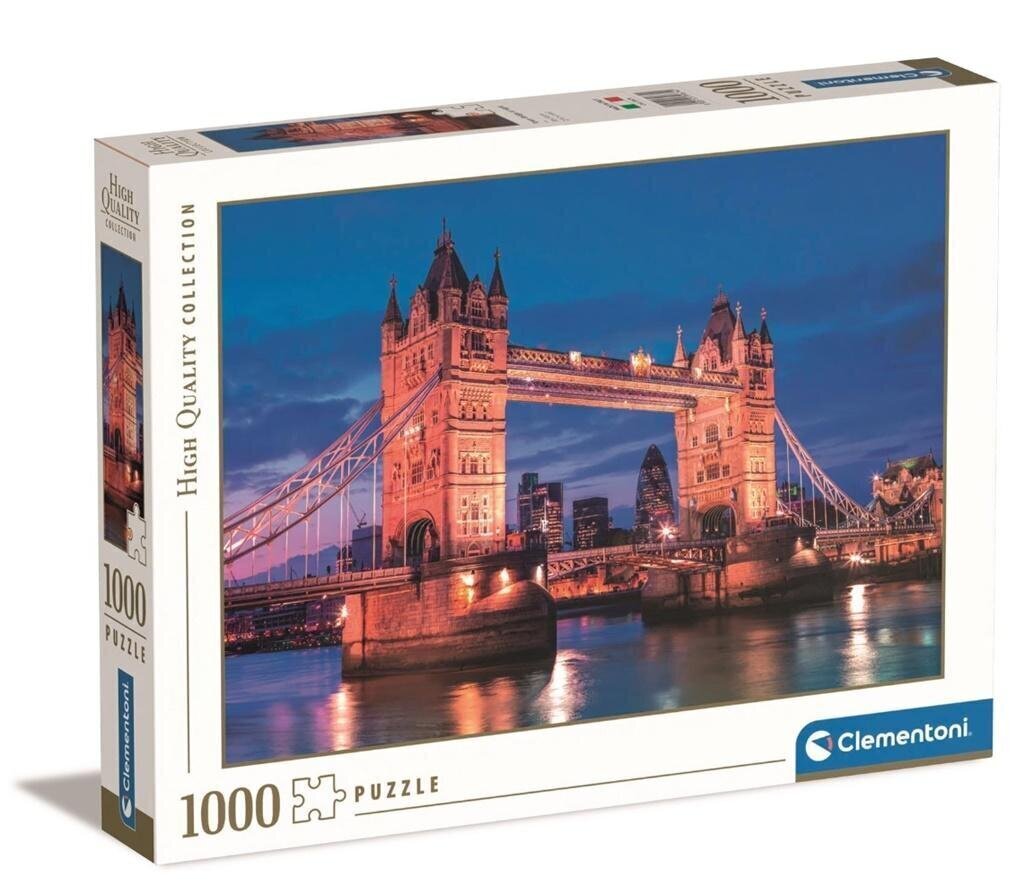 Palapeli 1000 osaa Korkealaatuinen, Tower Bridge yöllä hinta ja tiedot | Palapelit | hobbyhall.fi