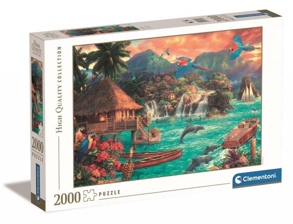 Puzzle 2000 Korkealaatuinen, Island Life hinta ja tiedot | Palapelit | hobbyhall.fi