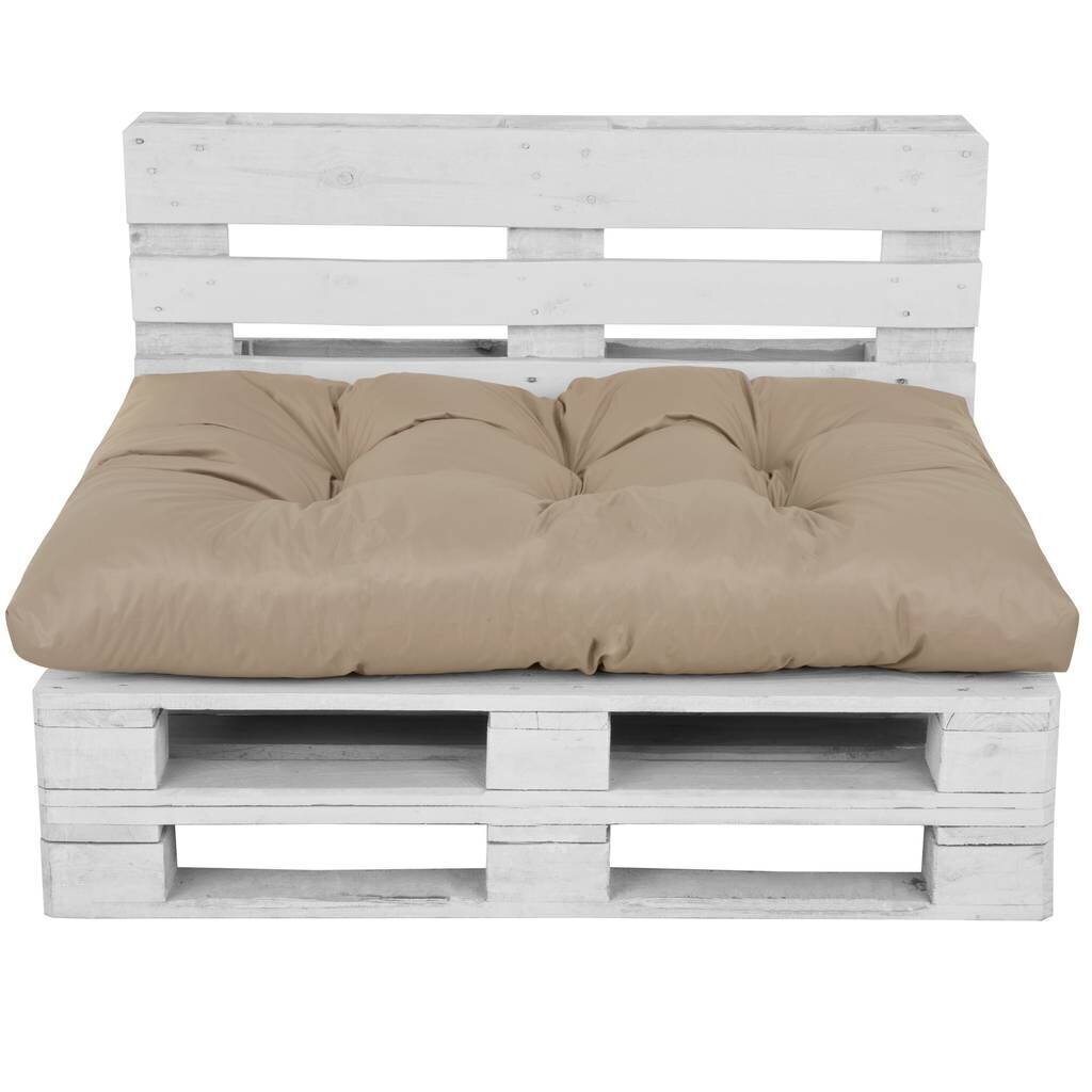 Istuintyyny puutarhakalusteille Patio Termi, 120 cm, beige hinta ja tiedot | Istuintyynyt, pehmusteet ja päälliset | hobbyhall.fi