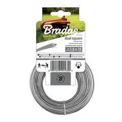 Bradas RIPPER DUAL Square siima, 2,0mm x 50m hinta ja tiedot | Puutarhatyökalujen tarvikkeet | hobbyhall.fi