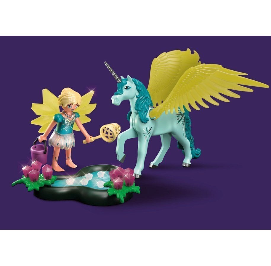 70809 PLAYMOBIL® Adventures of Ayuma, Crystal Fairy with Unicorn hinta ja tiedot | LEGOT ja rakennuslelut | hobbyhall.fi