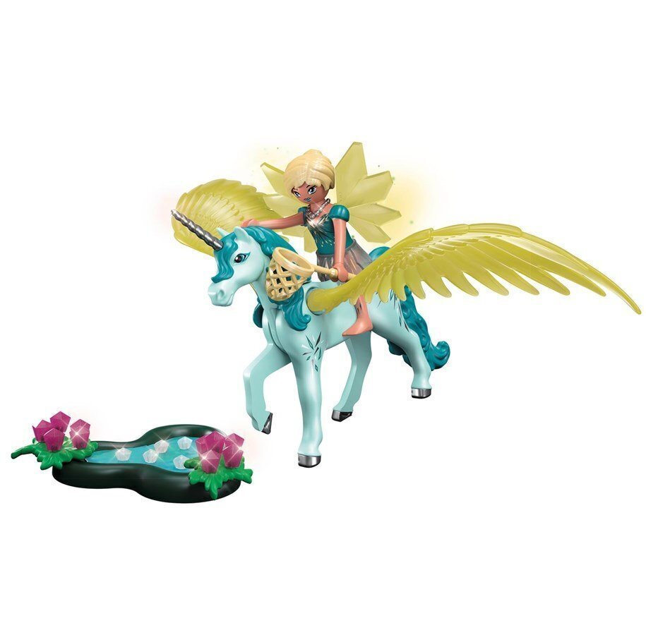 70809 PLAYMOBIL® Adventures of Ayuma, Crystal Fairy with Unicorn hinta ja tiedot | LEGOT ja rakennuslelut | hobbyhall.fi