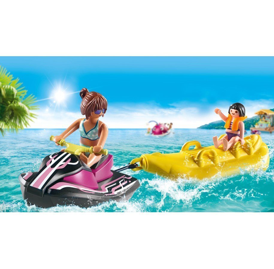 70906 PLAYMOBIL, Starter Pack banaanivene vesiskootteri, hinta ja tiedot | LEGOT ja rakennuslelut | hobbyhall.fi