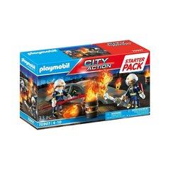 70907 PLAYMOBIL, aloituspakkauksen paloporakone, hinta ja tiedot | LEGOT ja rakennuslelut | hobbyhall.fi