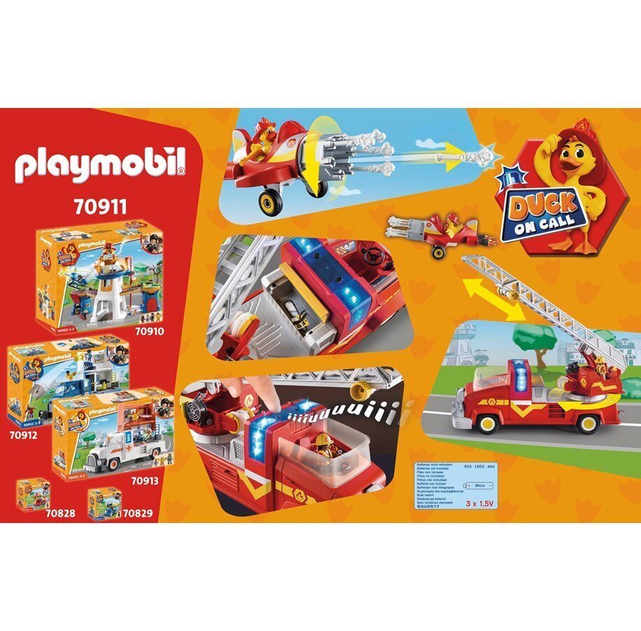 70911, PLAYMOBIL, D.O.C, - Paloauto hinta ja tiedot | LEGOT ja rakennuslelut | hobbyhall.fi