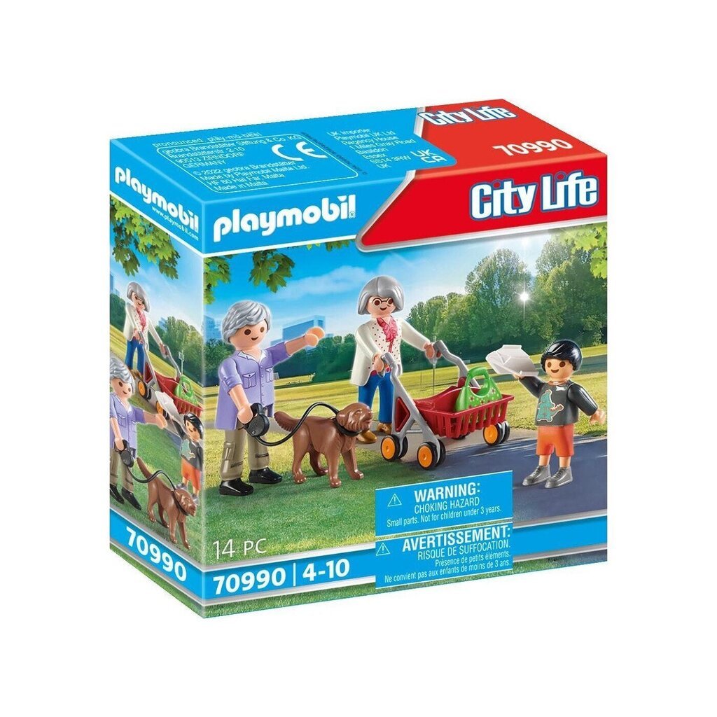 70990 PLAYMOBIL, isovanhemmat, joilla on lapsi. hinta ja tiedot | LEGOT ja rakennuslelut | hobbyhall.fi