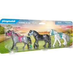 70999 PLAYMOBIL® Hevoset-trio hinta ja tiedot | LEGOT ja rakennuslelut | hobbyhall.fi