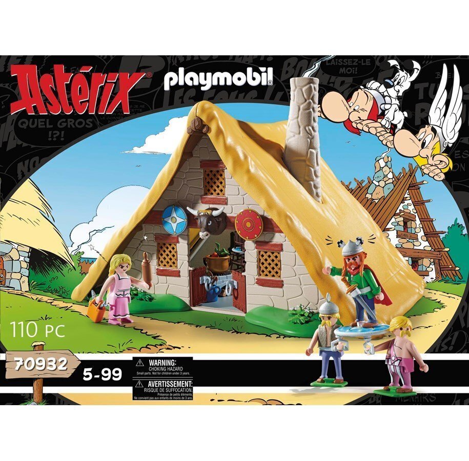 70932 PLAYMOBIL, Asterix:;. Vitalstatistixin mökki. hinta ja tiedot | LEGOT ja rakennuslelut | hobbyhall.fi