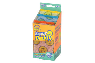 Scrub Daddy Puhdistussieni Scour Daddy 3 kpl hinta ja tiedot | Siivoustarvikkeet | hobbyhall.fi